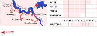 Karte Saut du Doubs